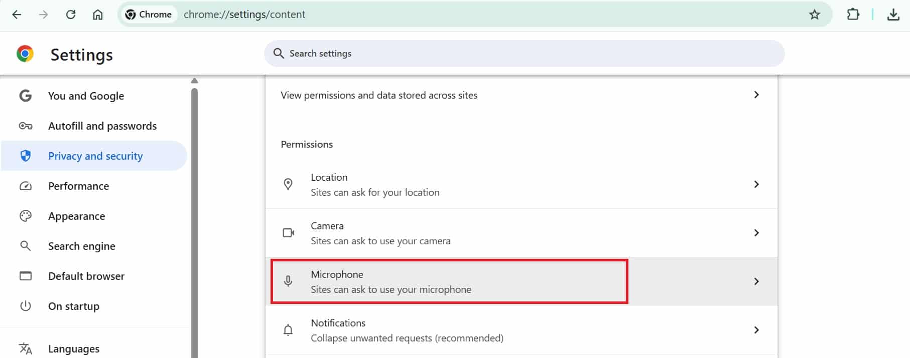 فعالسازی میکروفن